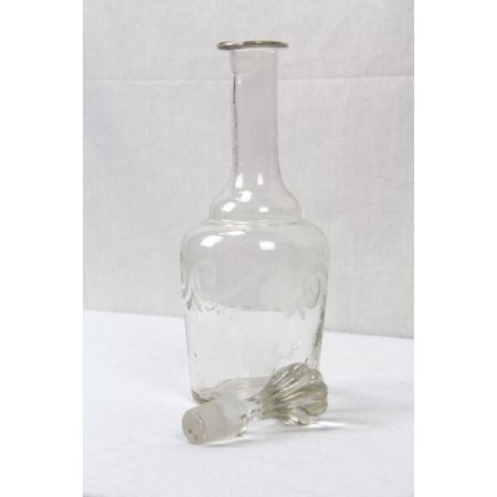   Kristal Karaffe  Original england 1910 