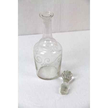   Kristal Karaffe  Original england 1910 