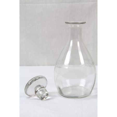   Schwere  Kristal Karaffe  Original 19 JH 