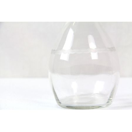   Schwere  Kristal Karaffe  Original 19 JH 