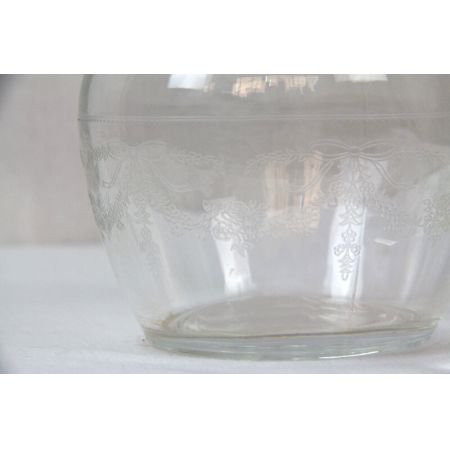 Wein Wasser Karaffe  Kristalglas