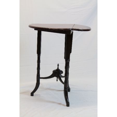 feiner Victorian Massivholz Tisch, Klapptisch, ca. 1860