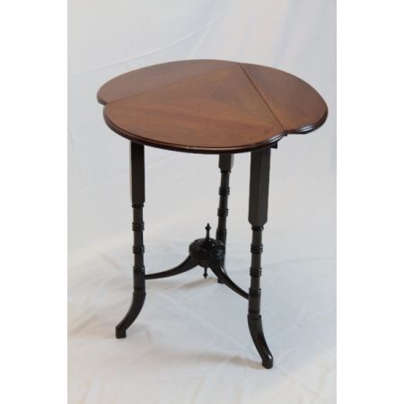 feiner Victorian Massivholz Tisch, Klapptisch, ca. 1860