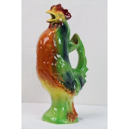 Kanne "Hahn" France antik