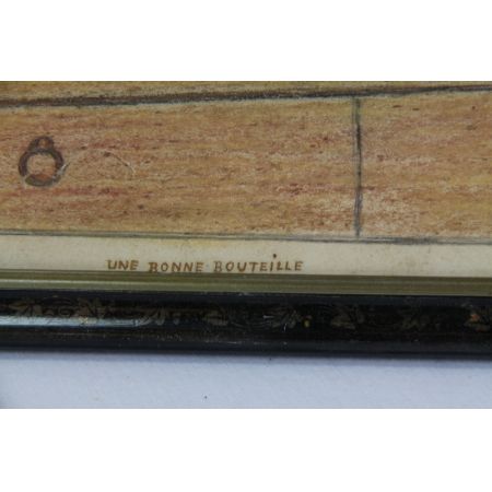 Bild "Une Bonne Bouteille" zeichnug Lito Original