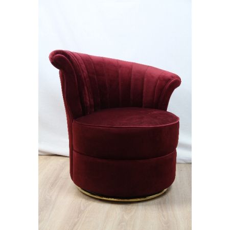 Samtsessel Retro Sessel Samt französisch klassisch