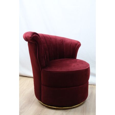 Samtsessel Retro Sessel Samt französisch klassisch