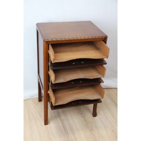 ca. 1890 Musikcabinet/ Notenschrank aus England mit feiner Patina