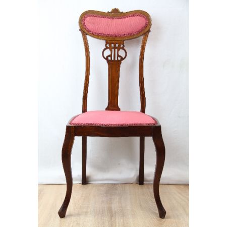 Stühle  Paar edwardian Massivmahagoni 1890