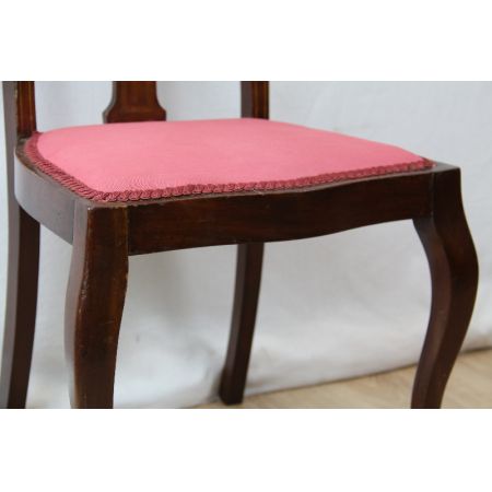 Stühle  Paar edwardian Massivmahagoni 1890