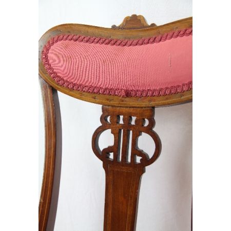 Stühle  Paar edwardian Massivmahagoni 1890