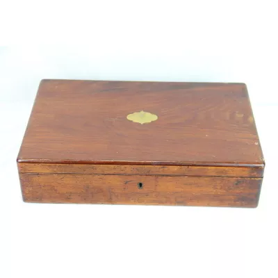 Box Mahagoni Cutlery besteckbox England 1890