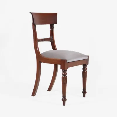 Mahagoni Einzelstuhl