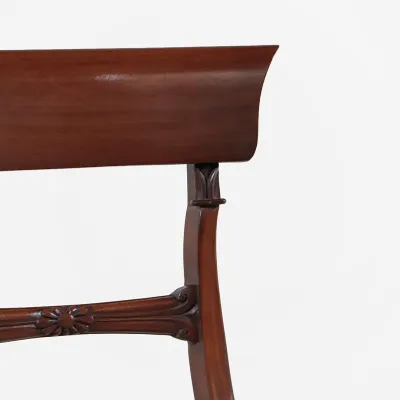 Mahagoni Einzelstuhl