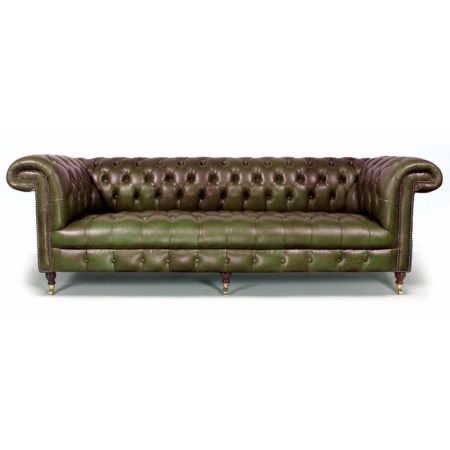 "Dalmellington" 4-Sitzer Original englisches Chesterfield Sofa