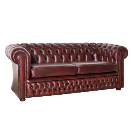 "London Classic" 5-Sitzer Original englisches Chesterfield Sofa