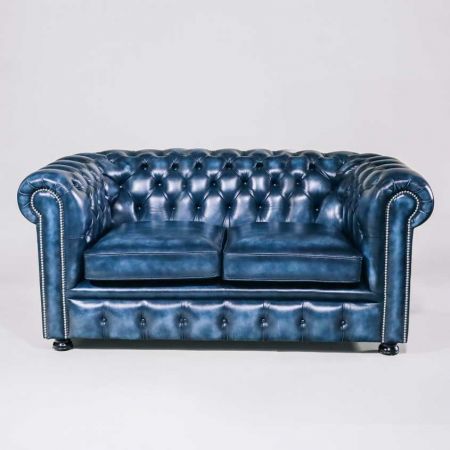 "Windsor Classic" 2-Sitzer Original englisches Chesterfield Sofa