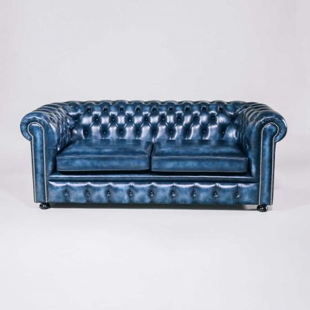 "Windsor Classic" 3-Sitzer Original englisches Chesterfield Sofa