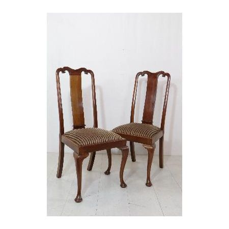 Zweier-Satz Antike Stühle im Georgian Style - sofort lieferbar