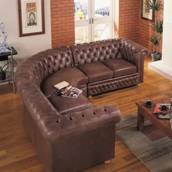 Chesterfield Ecksofas