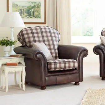 Traditional Stoffsessel