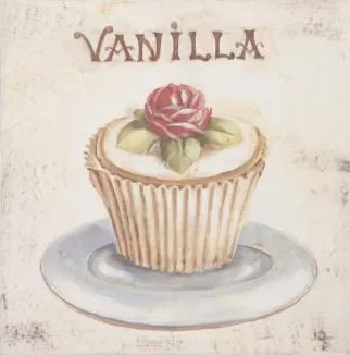 Wanddekorationen Gebäck