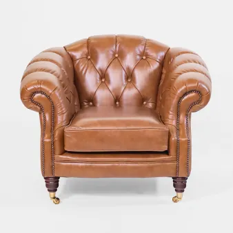 Vintage Chesterfield Sofa Leder und Chesterfield Sessel – Couch Chesterfield Leder und Chesterfield Ledersofas im klassischen Design