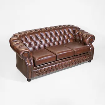 Chesterfield Sofa "Livingston" Kategoriebild als 3-Sitzer
