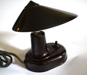 Antike Art Deco Bakelit Tischlampe Schreibtischlampe ca 1930