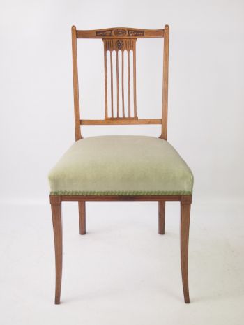 Edwardianische Palisander Esszimmer Stühle antik ca 1890