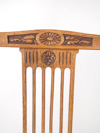 Edwardianische Palisander Esszimmer Stühle antik ca 1890