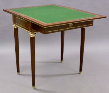 Antiker französischer Kartentisch Spieltisch ca 1860