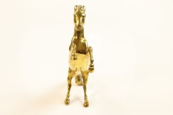 Antike Metall Statue "Pferd"
