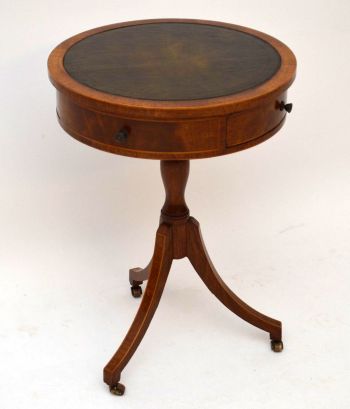 Antikes Mahagonie Drum Table