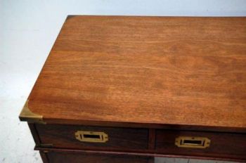 Antiker Mahagoni Schreibtisch Holzschreibtisch Büroschreibtisch