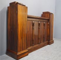 Antiker Goncalo Alves (Tiegerholz) Schrank aus der Regency Zeit
