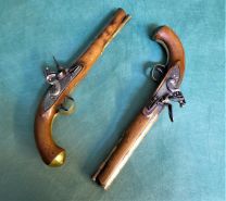 Paar flintlock holster Pistolen von T. Ketland & co. 1785