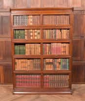 Antikes fünfteiliges Bookcase