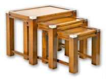 Marine Campagne Nest of Tables, 64 x 63 x 50cm