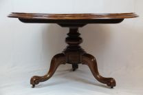Esstisch rund Tripod table Victorian Massivholz Mahagoni