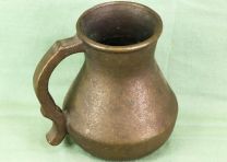 Schönes Antikes Bronze Gefäß, Bronze Dekoration kleine Vase, kleine Bronze Kanne