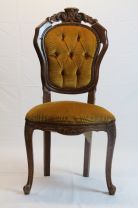 Stühle gold gepolstert 4er satz im Neobarockem Stil 
