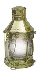 Ankerlampe, Messing, elektrisch 32cm x Ø15cm