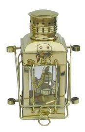 Cargo-Lampe, Petroleumbrenner, H: 25cm