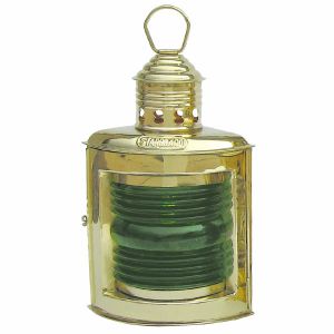 Steuerbordlampe, Petroleumbrenner, H: 23cm