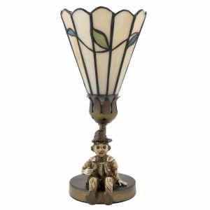 Tischlampe Tiffany-Stil ca. Ø 12,5 cm