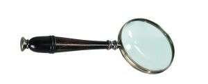 Lupe - Magnifying Glass, Bronze