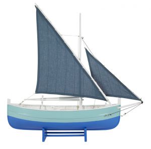 Schiff - Biscay Fishing Boat, blau