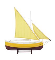 Schiff - Biscay Fishing Boat, gelb