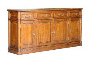 Sideboard  4 door 4 drawers   Louis XVI  natürlich gewachst 